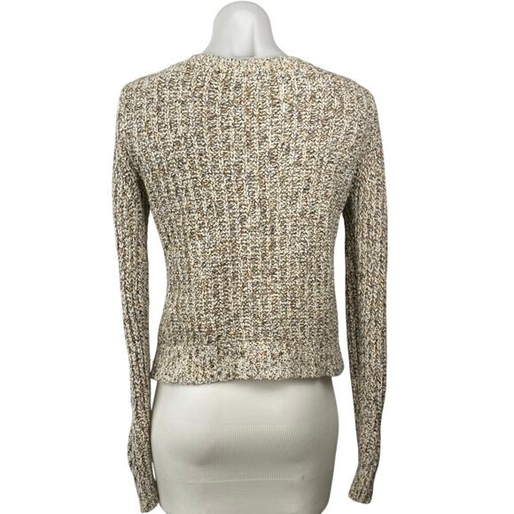 Banana Republic Women's Beige Wool Cashmere Knit Long Sleeve Sweater Top Size S - Picture 3 of 5